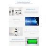 Eye Massager With Heat, Bluetooth Music Rechargeable Eye Heat Massager, Relax And Reduce Eye Strain Dark Circles Eye Bags Dry Eye, Ldeal Gift For Both
