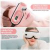 Eye Massager With Heat, Bluetooth Music Rechargeable Eye Heat Massager, Relax And Reduce Eye Strain Dark Circles Eye Bags Dry Eye, Ldeal Gift For Both