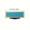 2pcs Replacement Blades Heads For Philips Norelco One Blade, Guide Comb Guards Electric Trimmer Shaver 14-length Adjustable Replacement Kit For QP2520