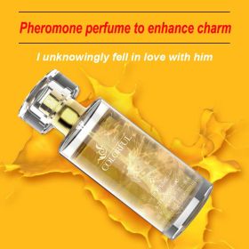 MonAmour Gold Powder Pheromone Perfume Is Unisex, A Men's Passion Perfume, Warm Neutral Fragrance, Long-lasting Fragrance, Attracting The Opposite Sex (Specification: 50ml, Scent: Kako quicksand mens perfume)